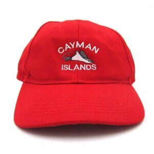 Cayman Island Sting Ray Embroidered Adjustable Hat (B)